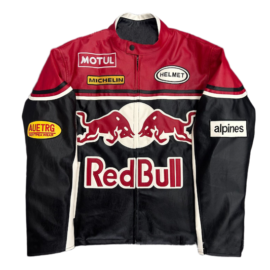 RED BULL F1 LEATHER JACKET