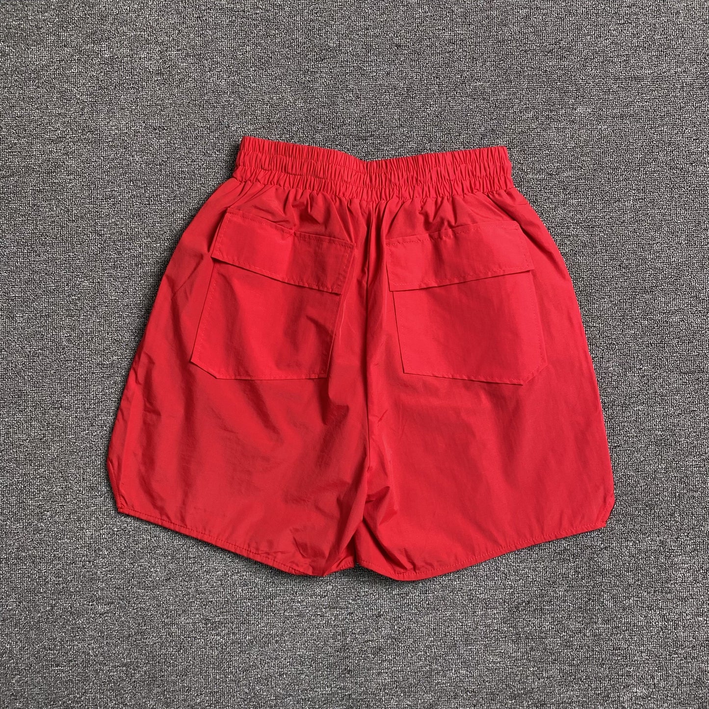 RHUDE RH LOGO SHORTS RED