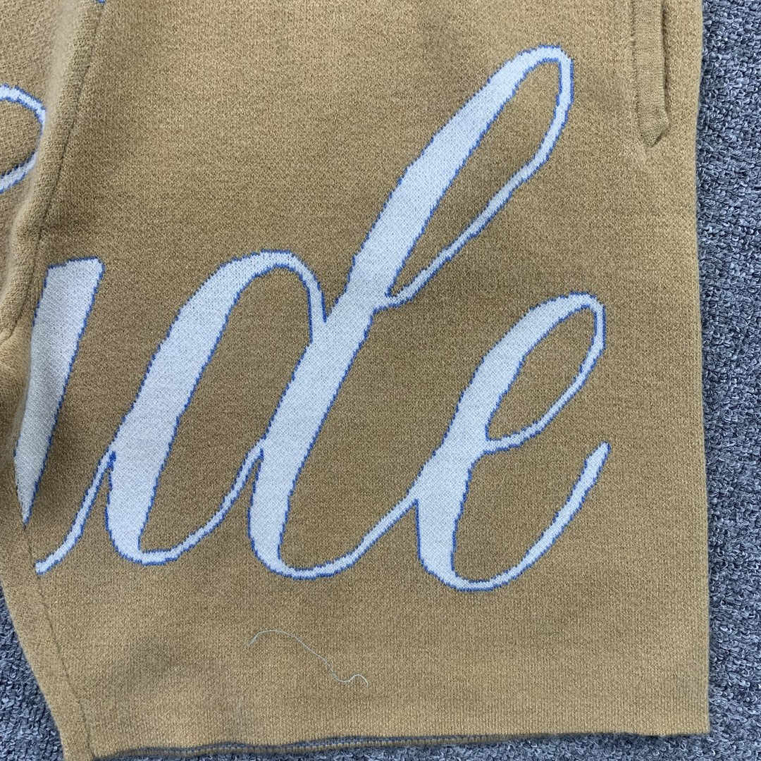 RHUDE SHORTS BEIGE