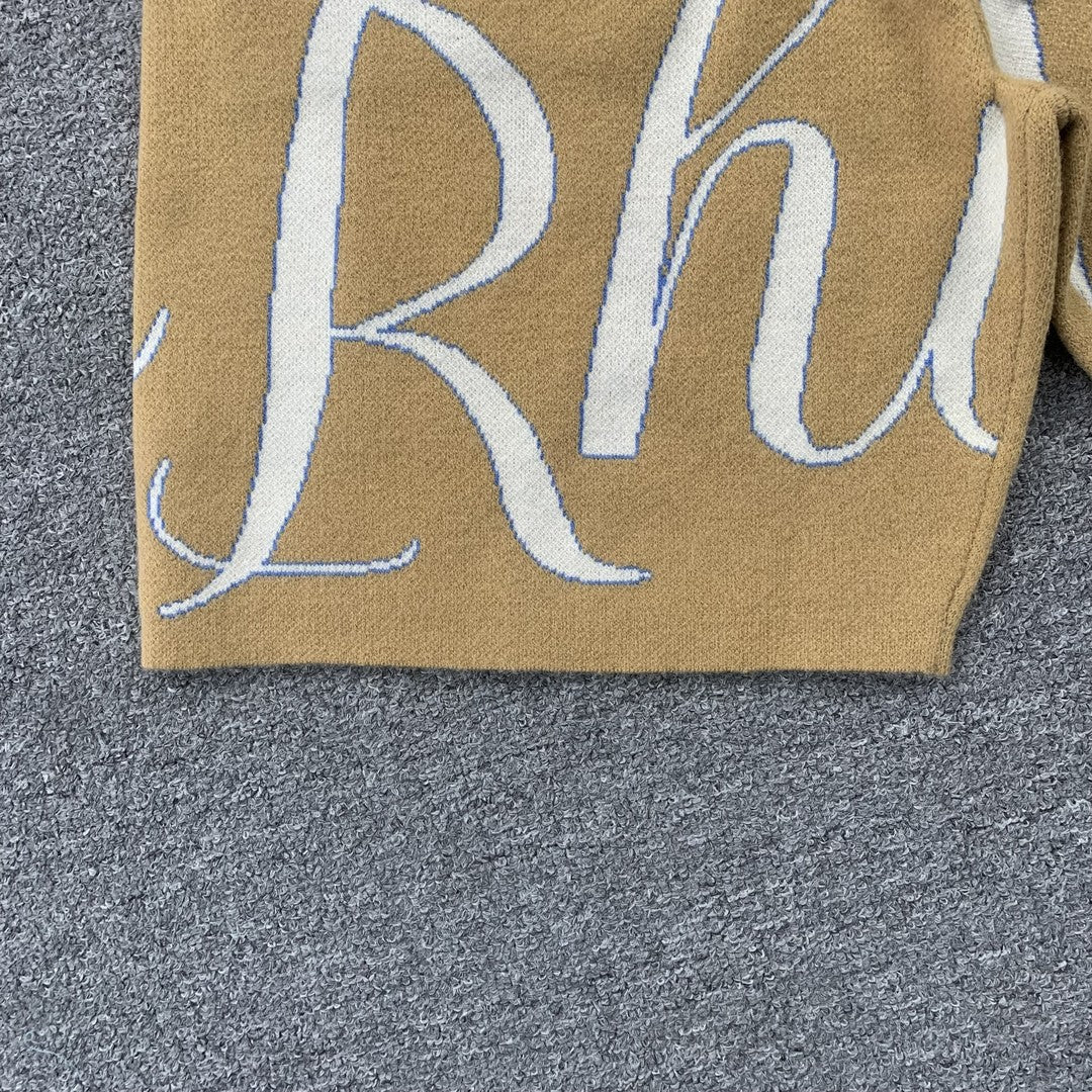 RHUDE SHORTS BEIGE