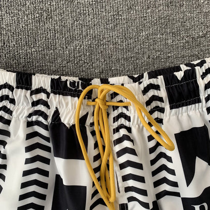 RHUDE SHORTS BLACK