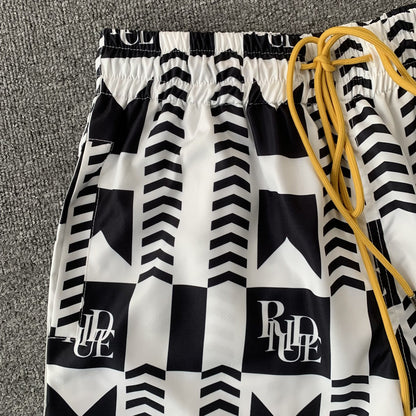 RHUDE SHORTS BLACK