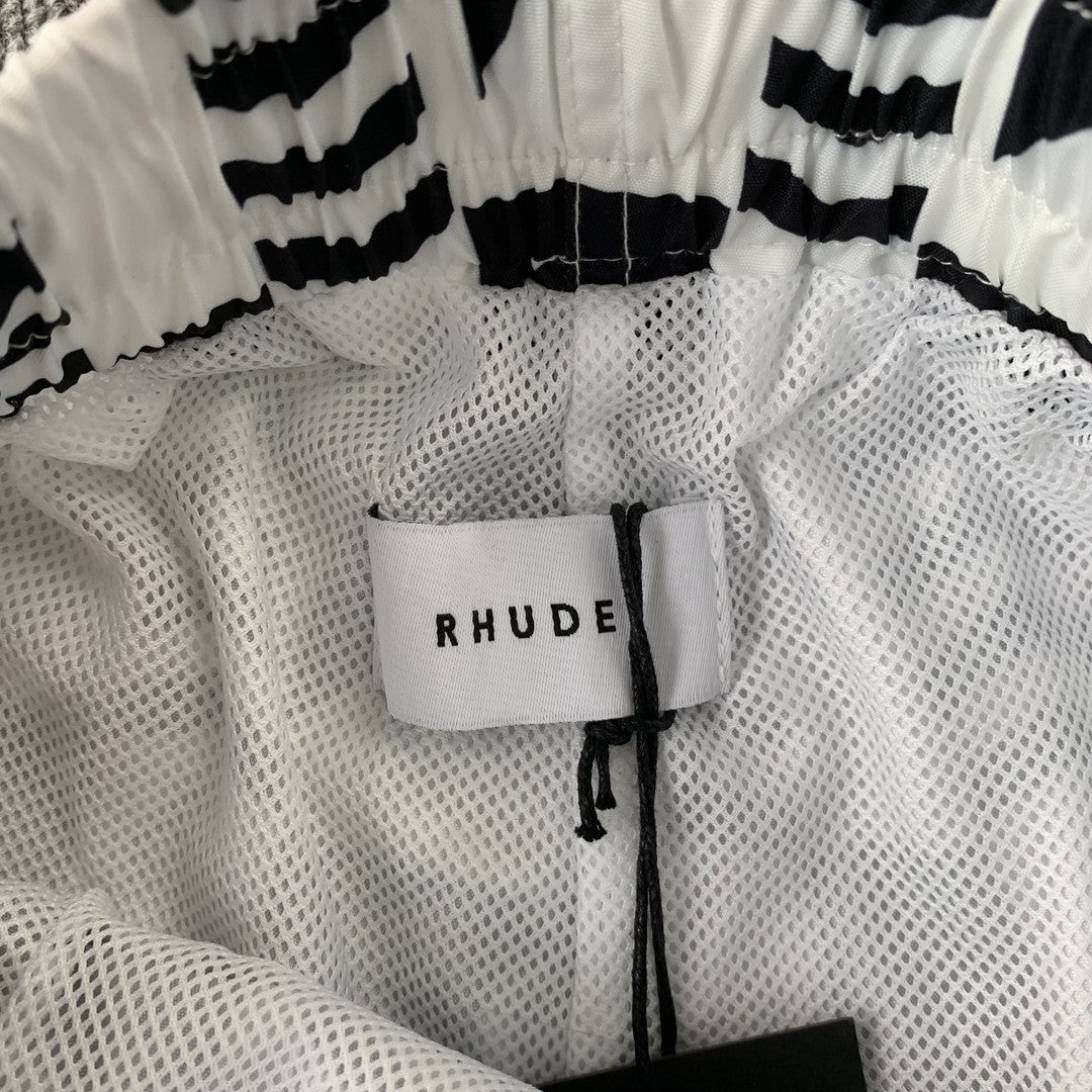 RHUDE SHORTS BLACK