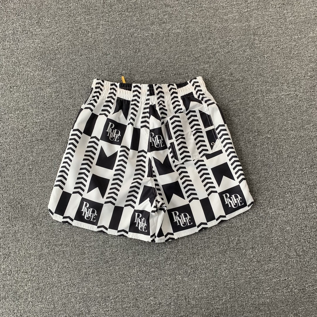 RHUDE SHORTS BLACK