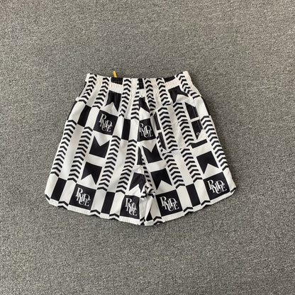 RHUDE SHORTS BLACK