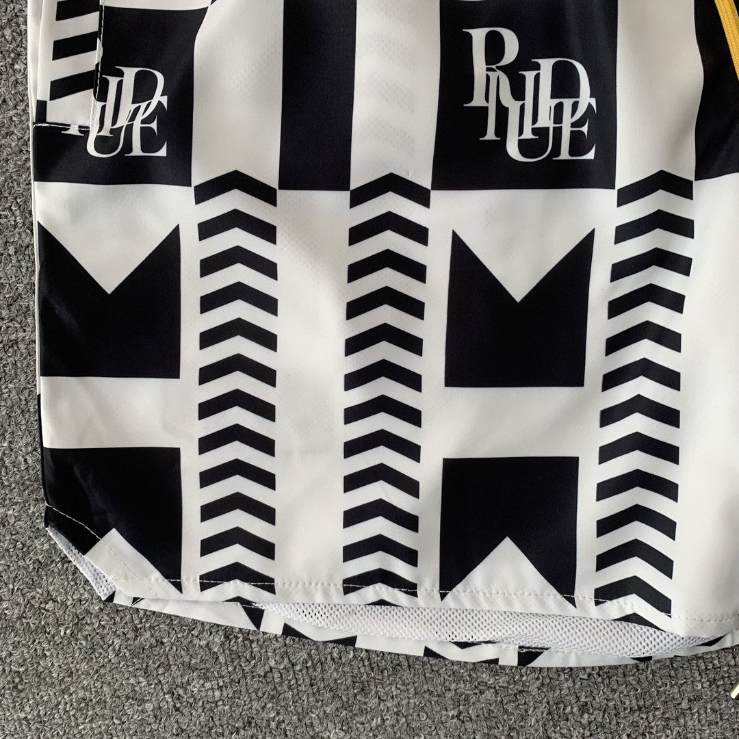 RHUDE SHORTS BLACK