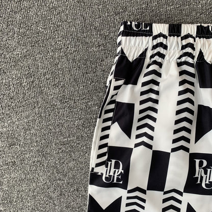 RHUDE SHORTS BLACK