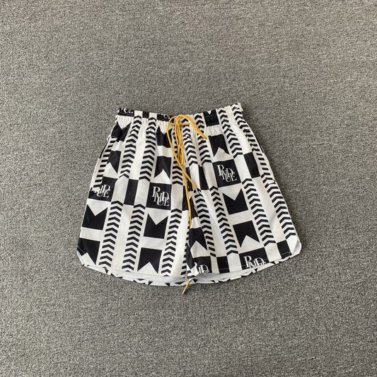 RHUDE SHORTS BLACK