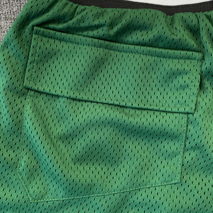 RHUDE SHORTS GREEN