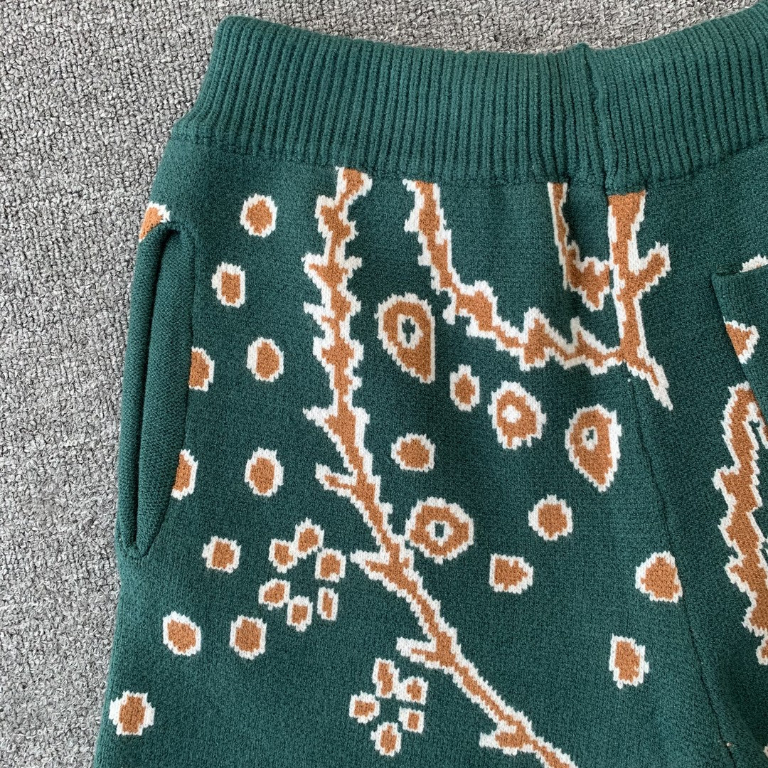 RHUDE SHORTS GREEN