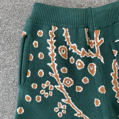 RHUDE SHORTS GREEN