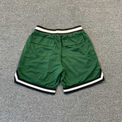 RHUDE SHORTS GREEN