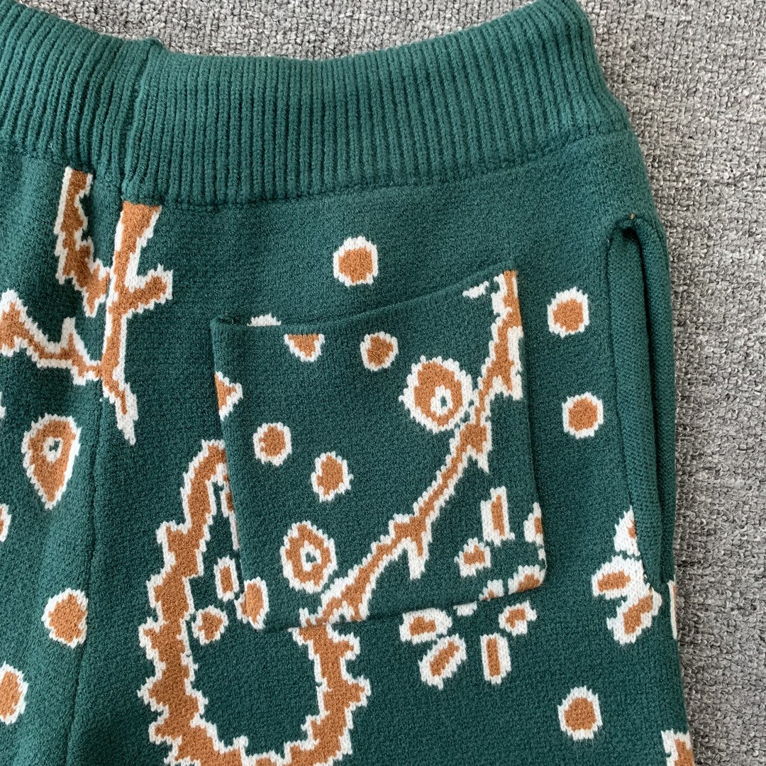 RHUDE SHORTS GREEN