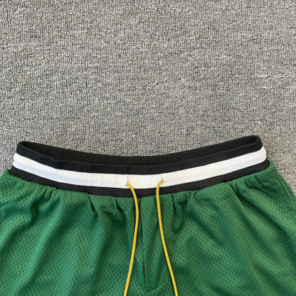 RHUDE SHORTS GREEN