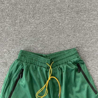RHUDE SHORTS GREEN