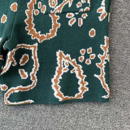 RHUDE SHORTS GREEN