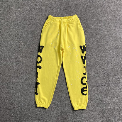 Sp5der Beluga Sweatpants Gold