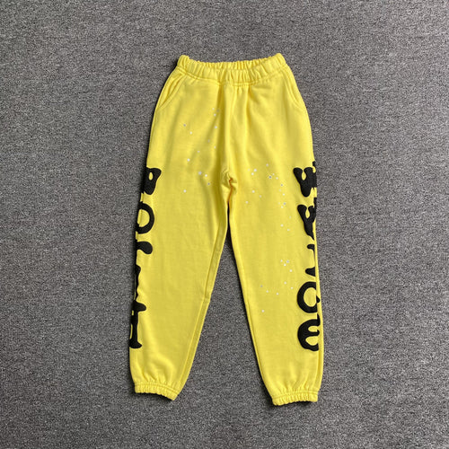 Sp5der Beluga Sweatpants Gold