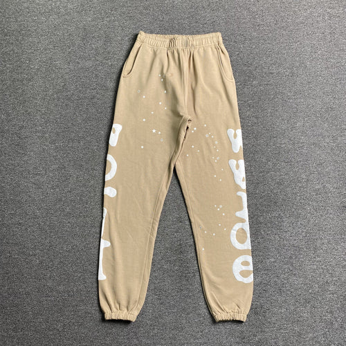 Sp5der Beluga Sweatpants Sand