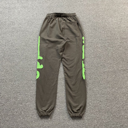 Sp5der Beluga Sweatpants Slate Grey Green