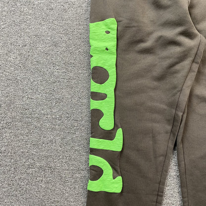 Sp5der Beluga Sweatpants Slate Grey Green