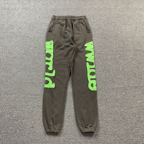 Sp5der Beluga Sweatpants Slate Grey Green