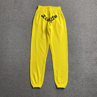 Sp5der Legacy Sweatpants Yellow