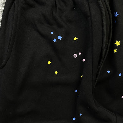 Sp5der P*Nk Sweatpants Black
