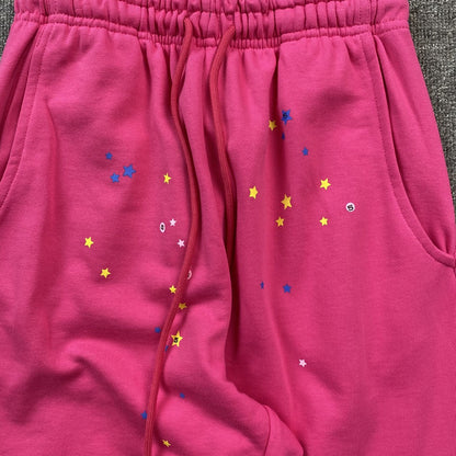 Sp5der P*Nk Sweatpants Pink