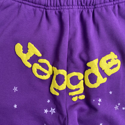 Sp5der Star Og Web V2 Sweatpants Purple