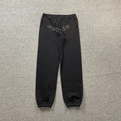 Sp5der Web Sweatpants Black
