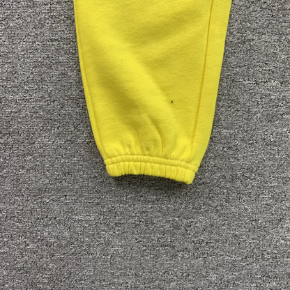 Sp5der Websuit Sweatpants Yellow