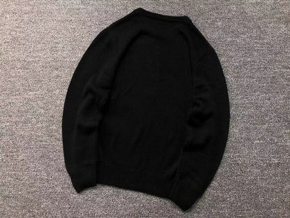 Stussy Curly S Knit Sweater Black