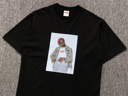SUPREME ANDRÉ 3000 TEE BLACK