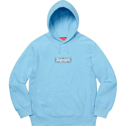 SUPREME BANDANA BOX LOGO HOODED SWEATSHIRT