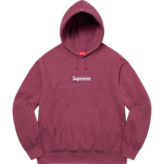 SUPREME BOX LOGO HOODIE (FW21) PLUM