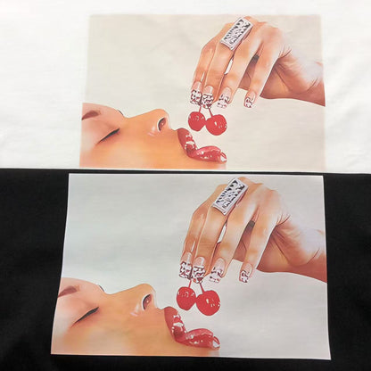 SUPREME CHERRIES TEE BLACK