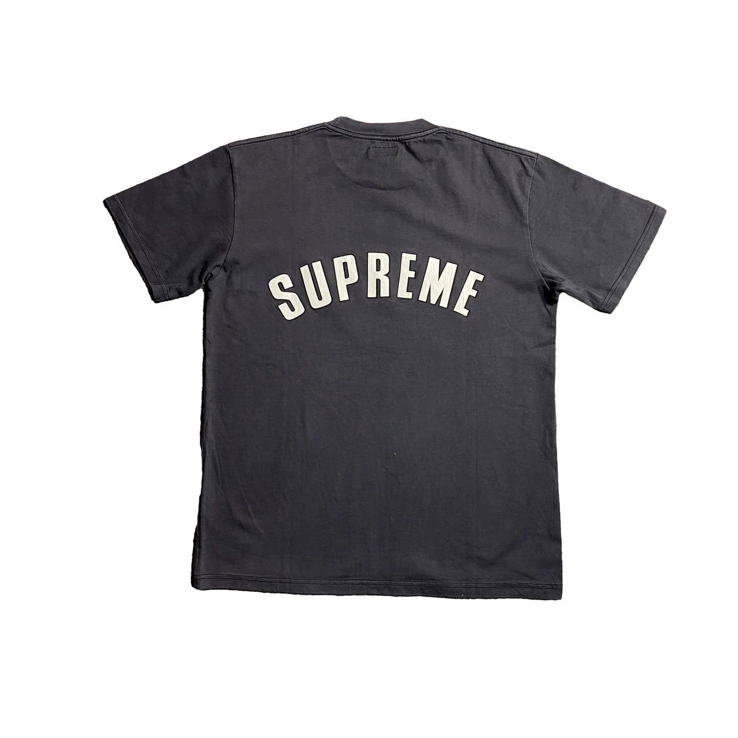 SUPREME CRACKED ARC S/S TOP TEE BLACK