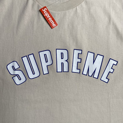 SUPREME CRACKED ARC S/S TOP TEE LIGHT TAN