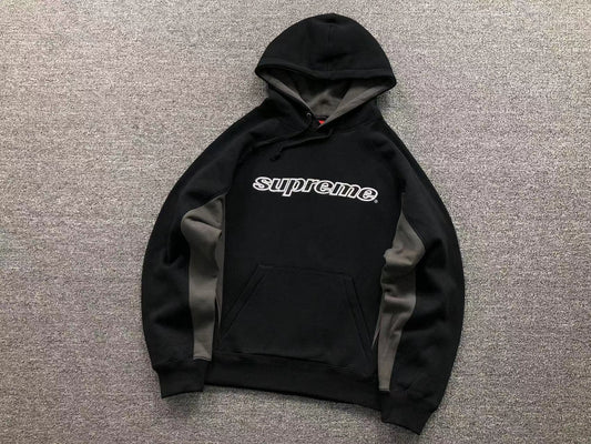 Supreme Division Hoodie Black