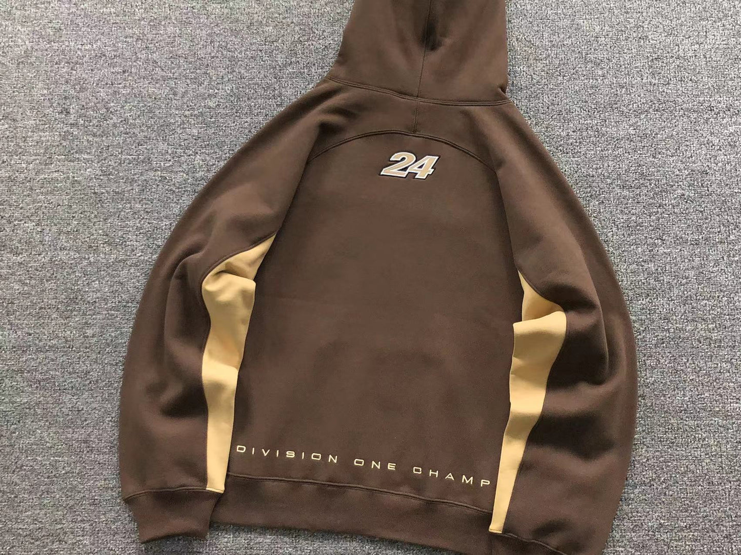 Supreme Division Hoodie Brown