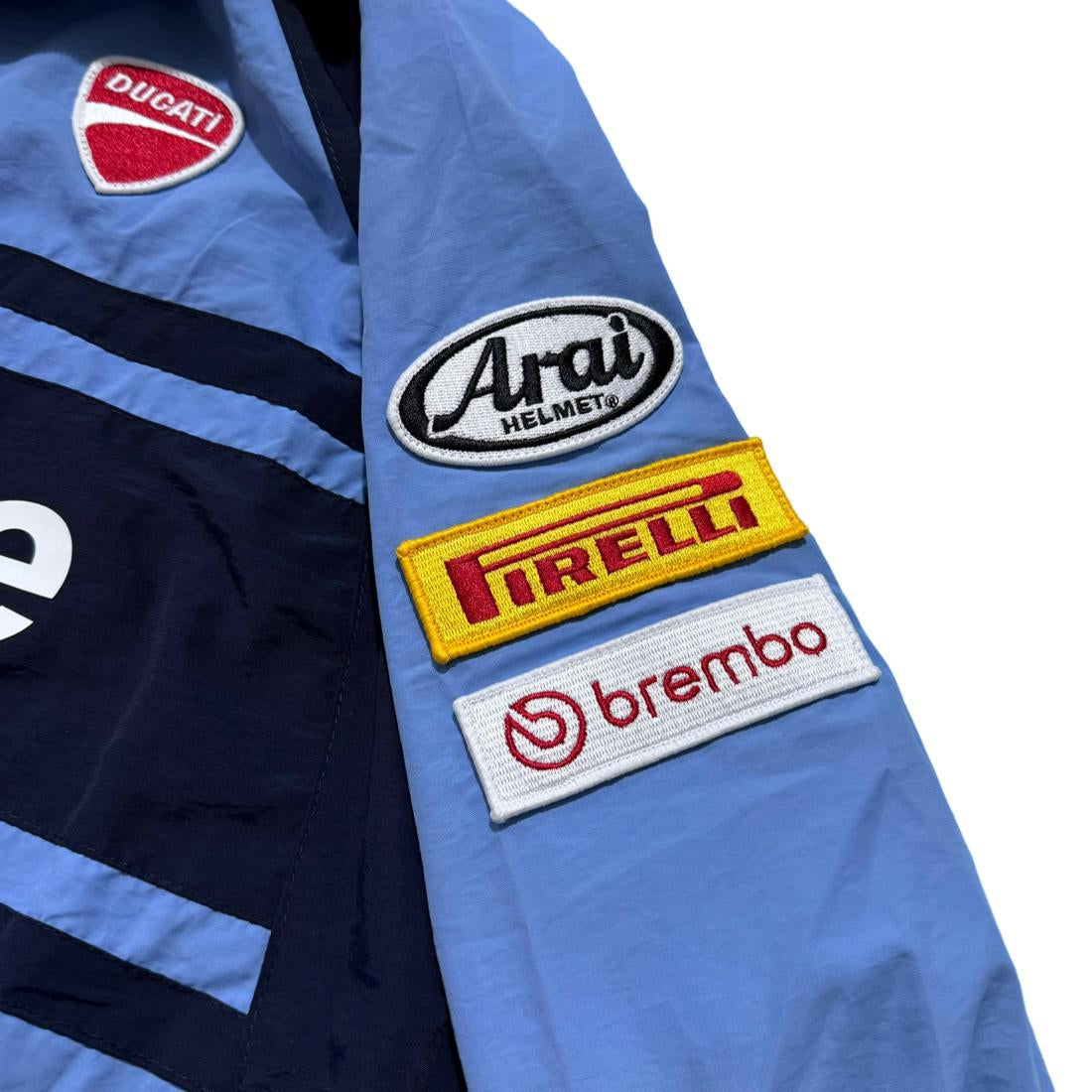 Supreme Ducati Track Jacket Light Blue