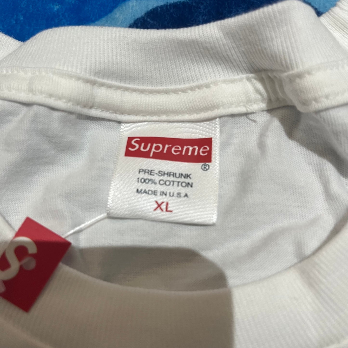 SUPREME GAS TEE BLACK