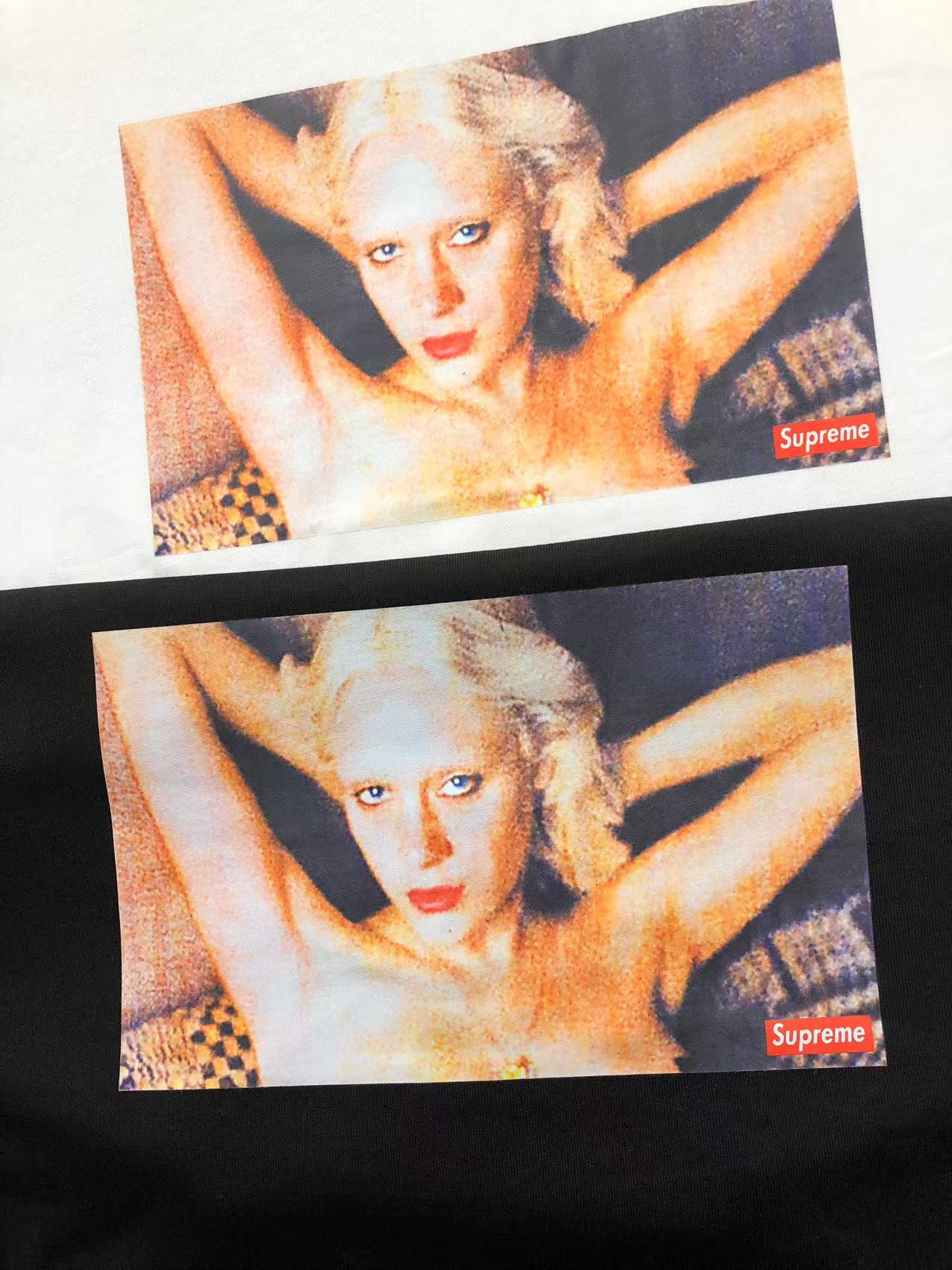 SUPREME GUMMO DOT TEE WHITE