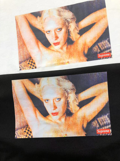 SUPREME GUMMO DOT TEE WHITE