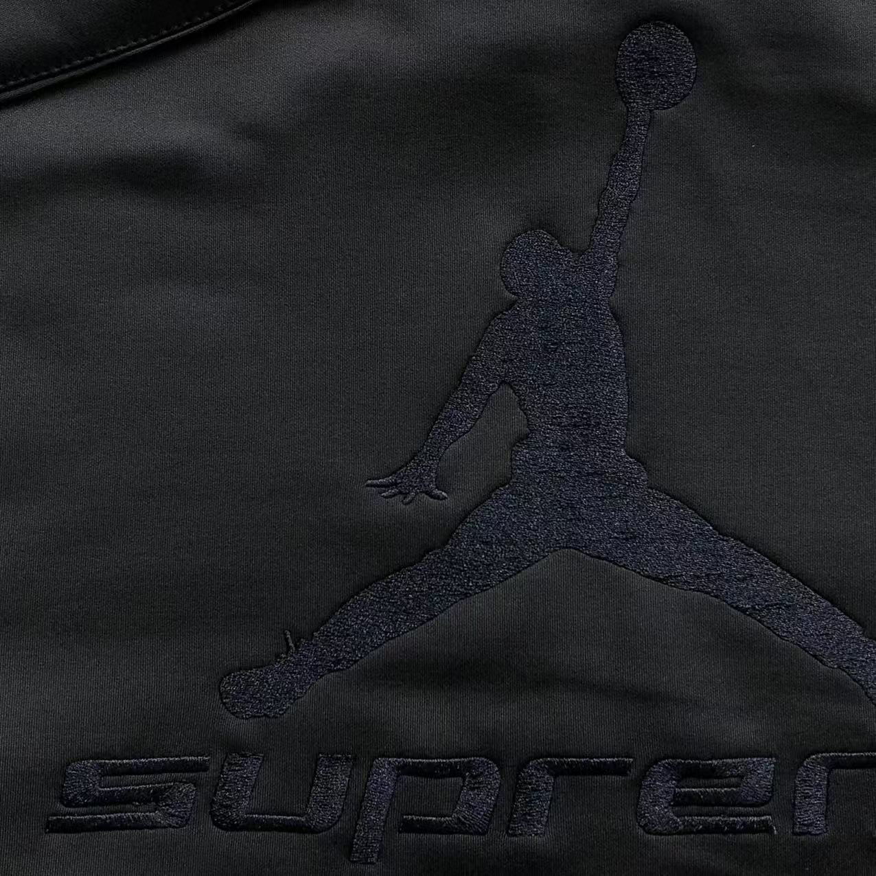 Supreme Jordan Tricot Track Jacket Black