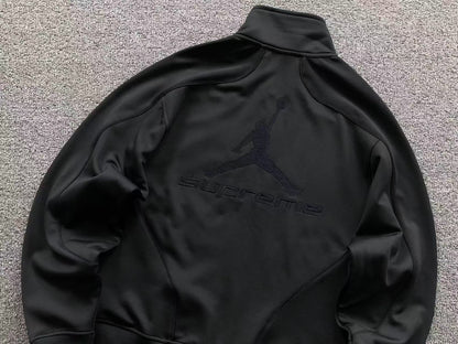 Supreme Jordan Tricot Track Jacket Black