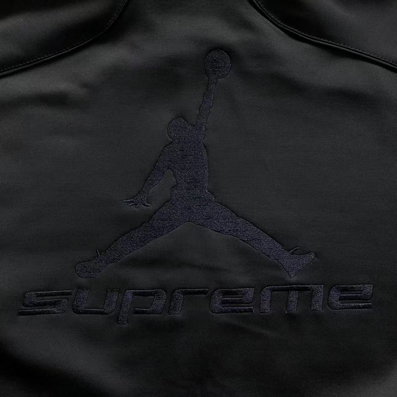 Supreme Jordan Tricot Track Jacket Black