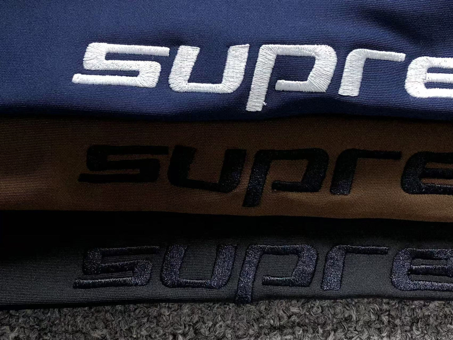 Supreme Jordan Tricot Track Jacket Black