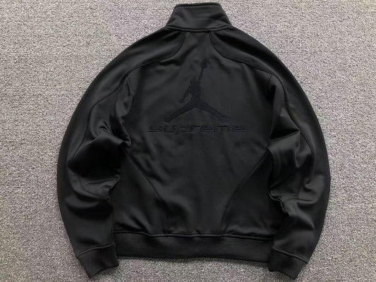 Supreme Jordan Tricot Track Jacket Black